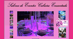 Desktop Screenshot of cabanaencantada.com